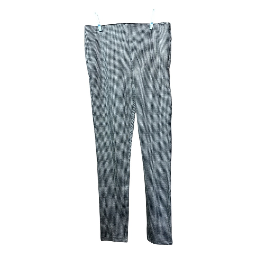 Ann Taylor Gray Textured Skinny Pants